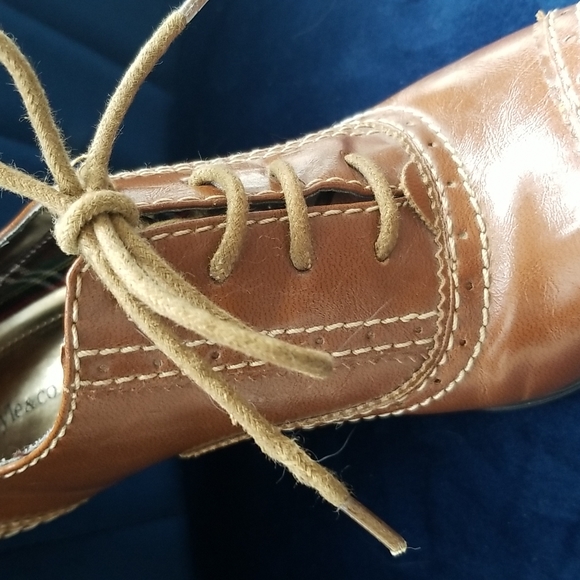 SALE✅ Lace up ankle boot. Style & Co. Size 8. Cognac caramel - Picture 5 of 7